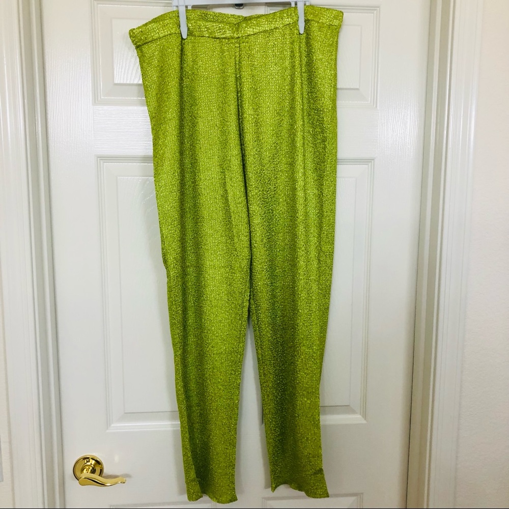 NWT Berek Crinkle Pant in Kiwi